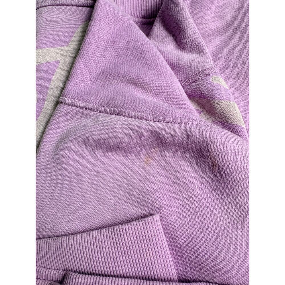 Anthropologie Celandine Oversized Crew Neck Sweatshirt Lilac Size XS - Picture 10 of 12
